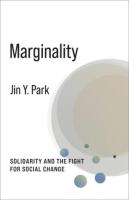 Marginality (Jin Park, American University): Rescheduled to Thursday, April 2